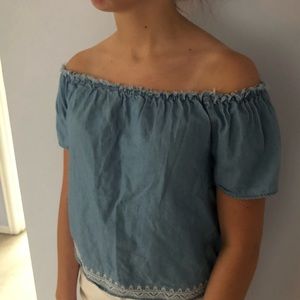 Off the Shoulder Abercrombie top